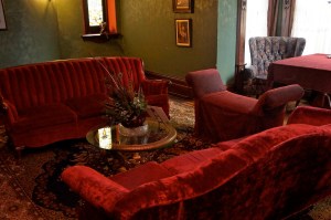 The sitting room of the main building