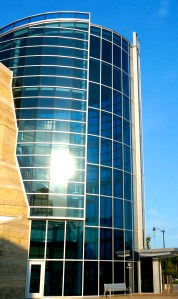 Entrance to the Flint Hills Discovery Center