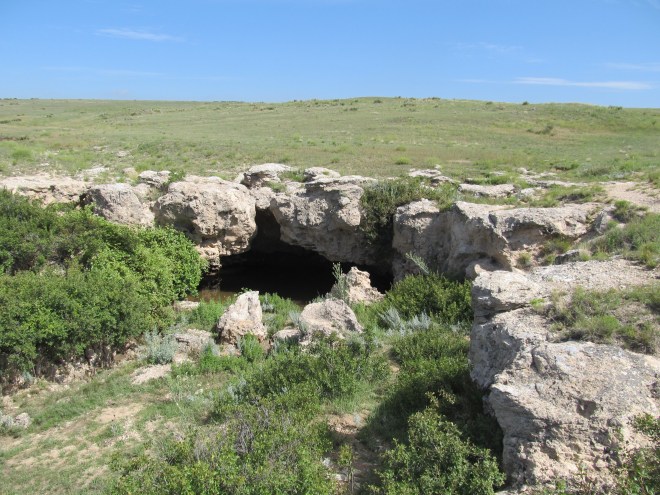 Cave in Battle Canyon. Photo by Mark Conard.